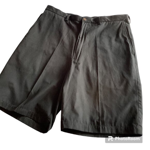 Haggar Men's Golf Shorts - Black - Size 36 - Picture 3 of 3